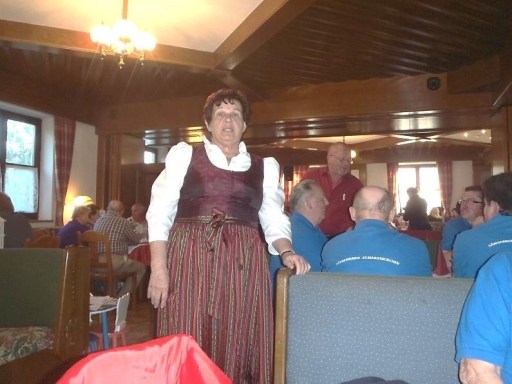 Fahnenmutter Rosemarie Daller zum 70. Geburtstag