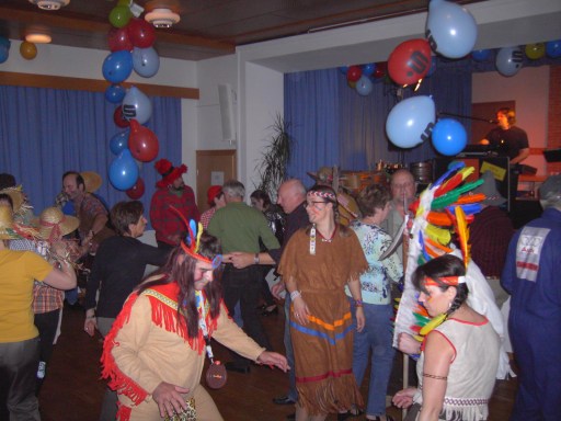 Sängermaskenball 2007 im Pfarrsaal