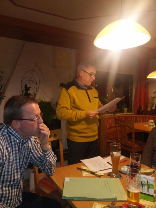 Weihnachtsfeier im Restaurant am Flugplatz in Suben