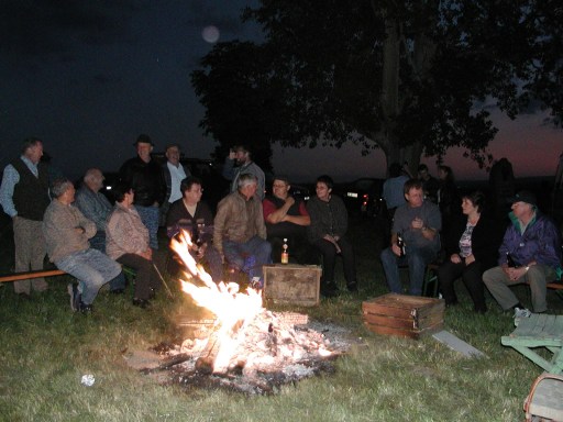 Sonnwendfeier am Oberraderberg