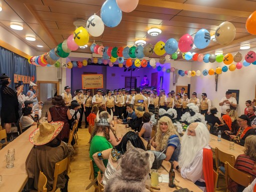Sängermaskenball am 10. Februar 2024 im Pfarrsaal
